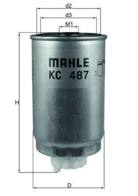 Mahle Fuel Filter KC487