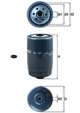 Mahle Fuel Filter KC503D