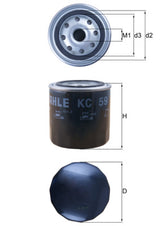 Mahle Fuel Filter KC59