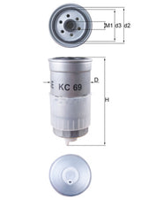Mahle Fuel Filter KC69