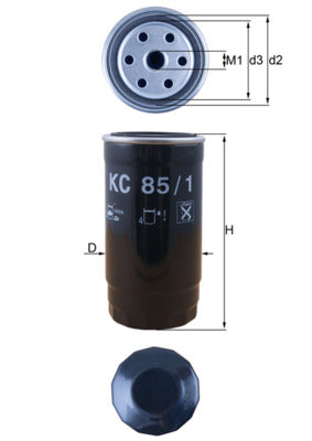 Mahle Fuel Filter KC85/1