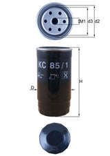 Mahle Fuel Filter KC85/1