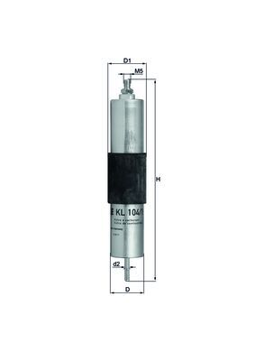 Mahle Fuel Filter KL104/1