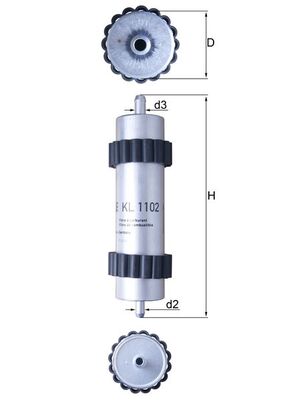 Mahle Fuel Filter KL1102