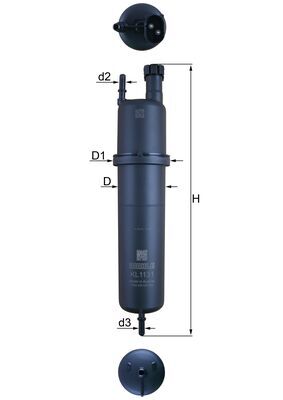 Mahle Fuel Filter KL1131