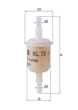 Mahle Fuel Filter KL13