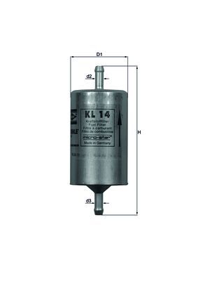 Mahle Fuel Filter KL14