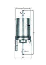 Mahle Fuel Filter KL156/1