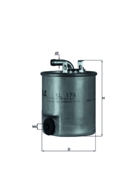Mahle Fuel Filter KL174