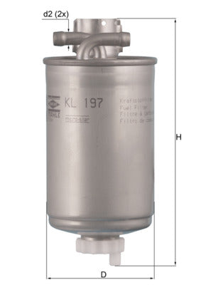 Mahle Fuel Filter KL197