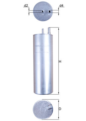 Mahle Fuel Filter KL229/5