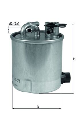 Mahle Fuel Filter KL440/23
