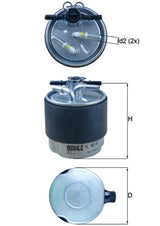 Mahle Fuel Filter KL440/41