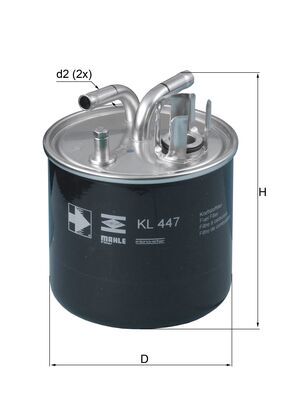 Mahle Fuel Filter KL447