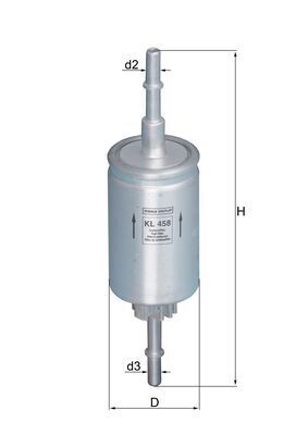 Mahle Fuel Filter KL458