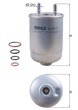 Mahle Fuel Filter KL485/5D