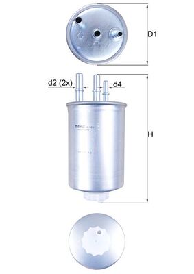 Mahle Fuel Filter KL505