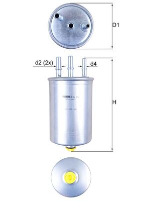 Mahle Fuel Filter KL511