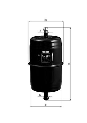 Mahle Fuel Filter KL558