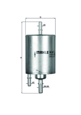 Mahle Fuel Filter KL573