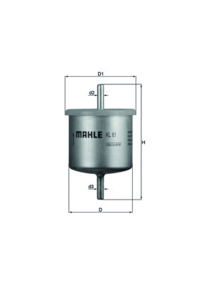 Mahle Fuel Filter KL61