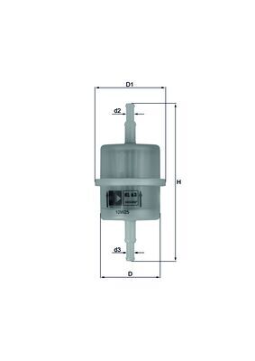 Mahle Fuel Filter KL63