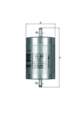 Mahle Fuel Filter KL65