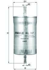 Mahle Fuel Filter KL767