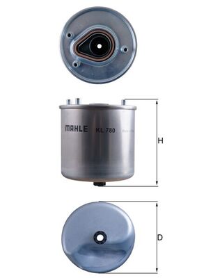 Mahle Fuel Filter KL780