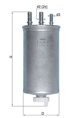 Mahle Fuel Filter KL781