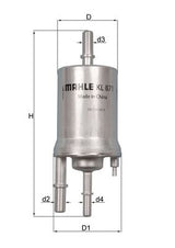 Mahle Fuel Filter KL871
