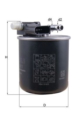 Mahle Fuel Filter KL911