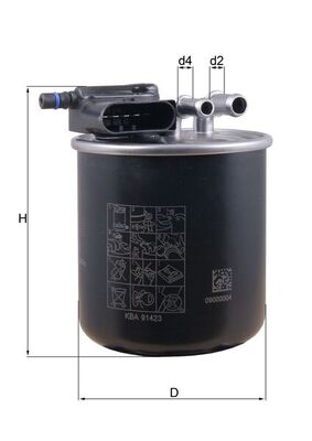 Mahle Fuel Filter KL949