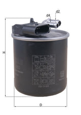 Mahle Fuel Filter KL950