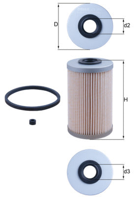 Mahle Fuel Filter KX204D