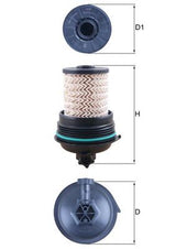 Mahle Fuel Filter - Element KX480