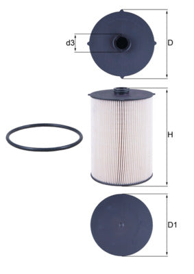 Mahle Fuel Filter KX481D