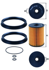 Mahle Fuel Filter - Element KX504D