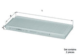 Mahle Cabin Filter LA391/S
