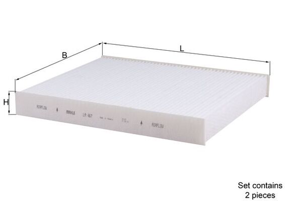 Mahle Cabin Filter LA467/S