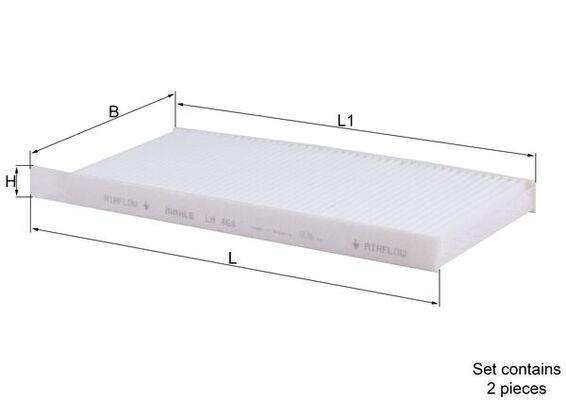Mahle Cabin Filter LA468/S