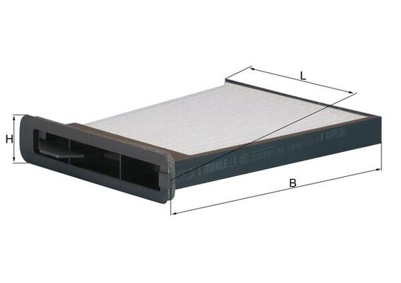 Mahle Cabin Filter LA480
