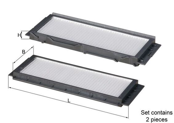 Mahle Cabin Filter LA501/S