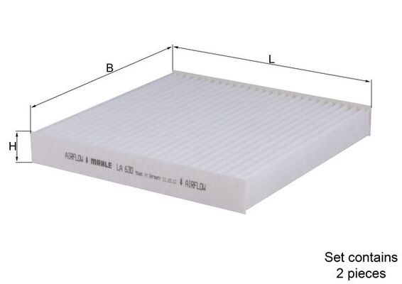 Mahle Cabin Filter LA630/S