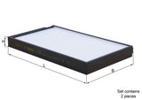 Mahle Cabin Filter 2 Pcs LA634/S