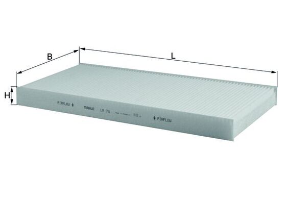 Mahle Cabin Filter LA78