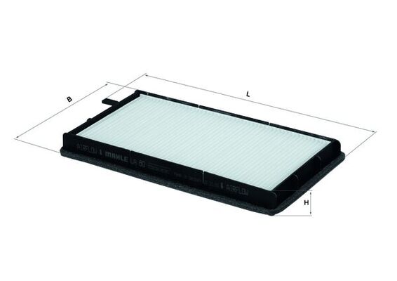Mahle Cabin Filter LA80A