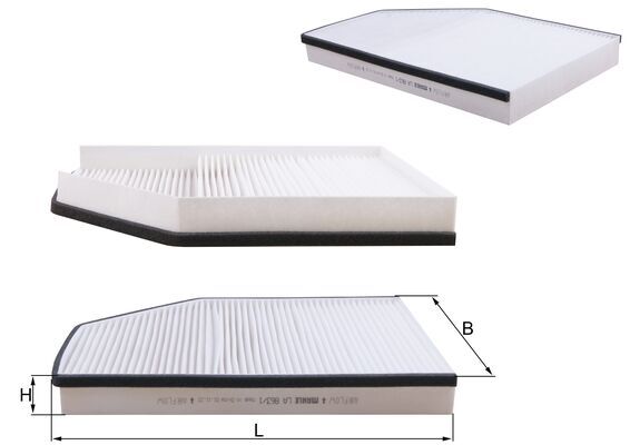 Mahle Cabin Filter LA863/1