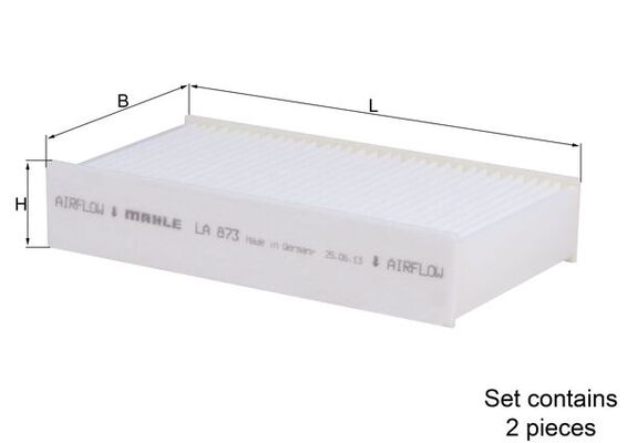 Mahle Cabin Filter LA873/S