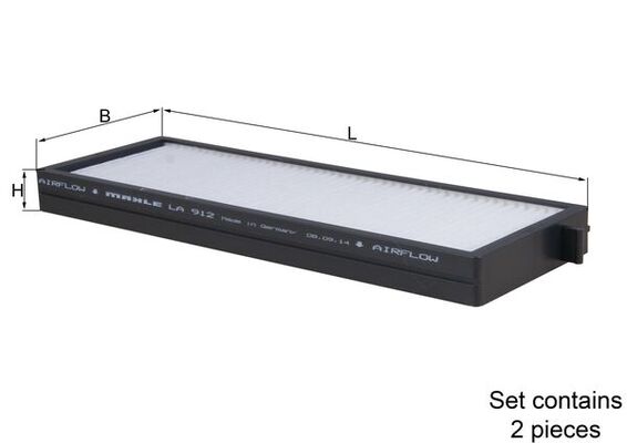 Mahle Cabin Filter LA912/S